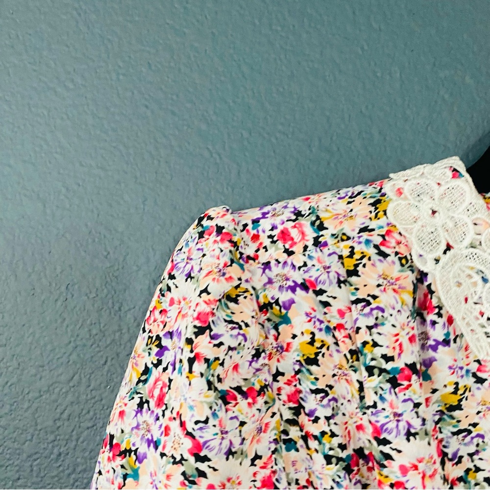Breli originals little house prairie dress size 6 floral patterned - Picture 7 of 15